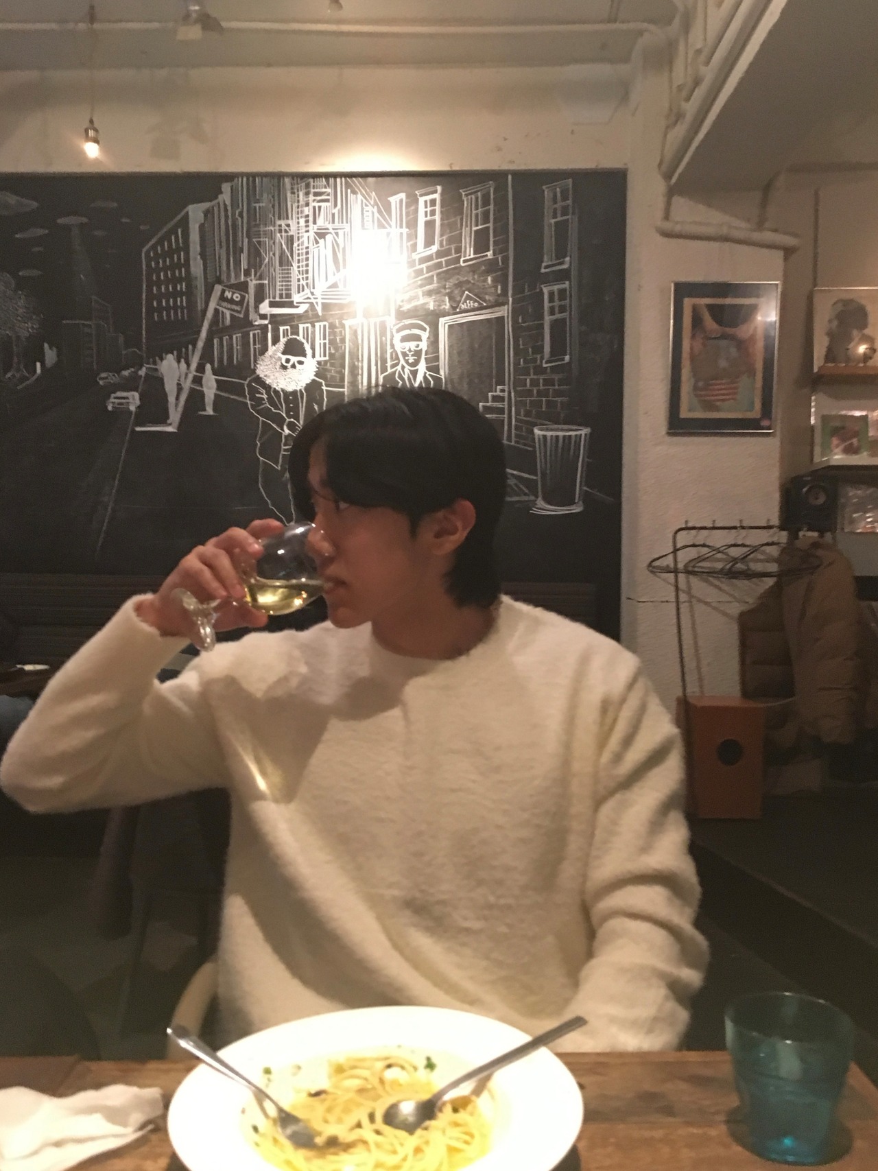 Basic Angora Mohair Knit（7color） - 8