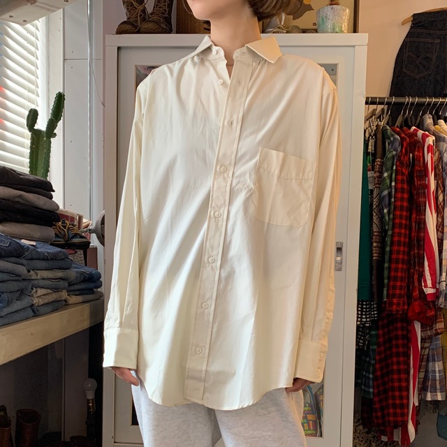 〜1990's BURBERRYS' "N.O.S." DRESS SHIRTS バーバリー デッドストックドレスシャツ(C)
