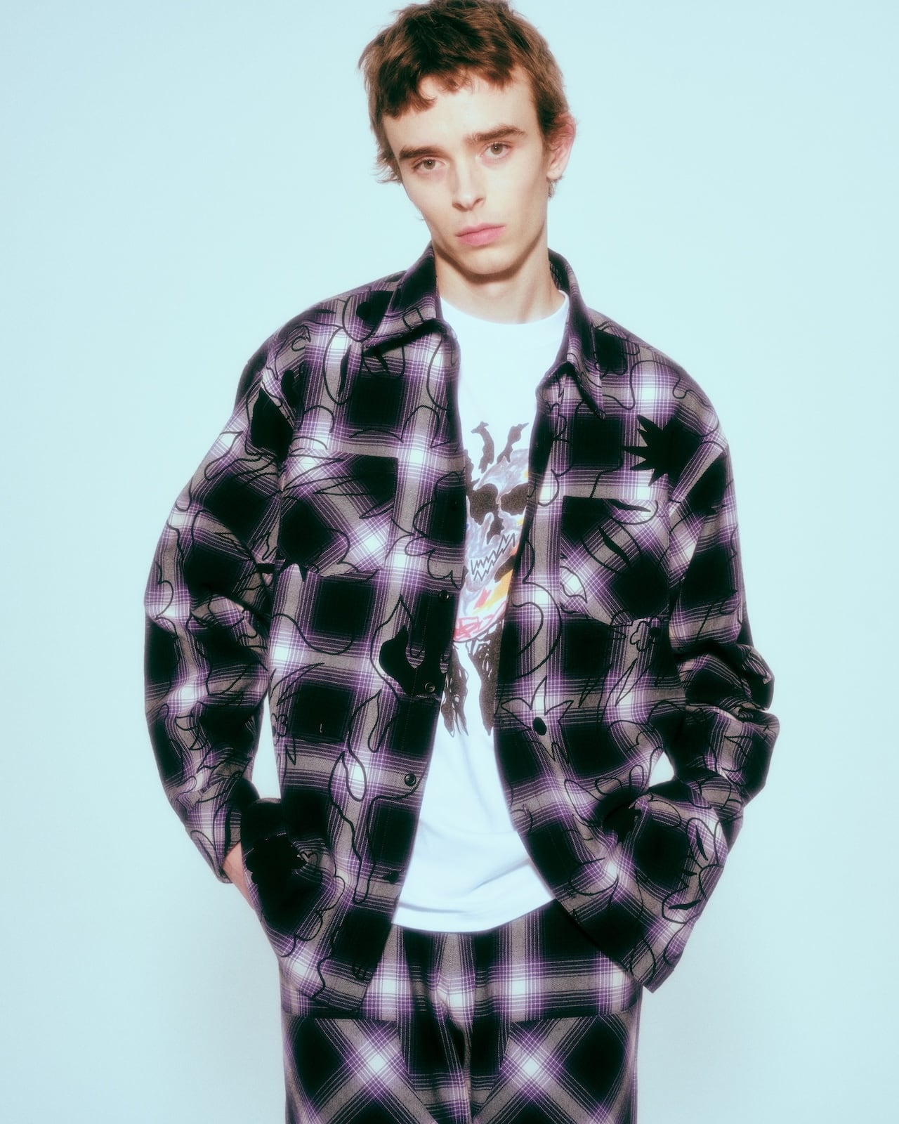 24SS Rafu docking shirt ミヤギヒデタカ - トップス
