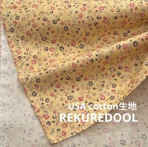 TB574◆2m◆M◆綿100%USAコットン生地◆花柄