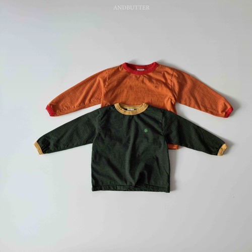 《送料無料》予約：ジェリーバイカラーT【ANDBUTTER】※ジュニアサイズ