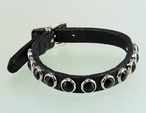 エルエー ダークナイツ ブラック 1：MADE in LA メイド イン エルエー レザー ブレスレット