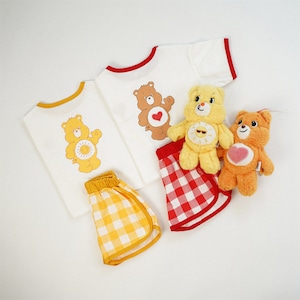 ベビー＆キッズ　 夏新作 レインボーベア Tシャツ&パンツ