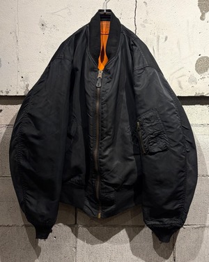 【Caka otto】90's "ALPHA INDUSTRIES" Vintage Reversible MA-1 Flight Jacket