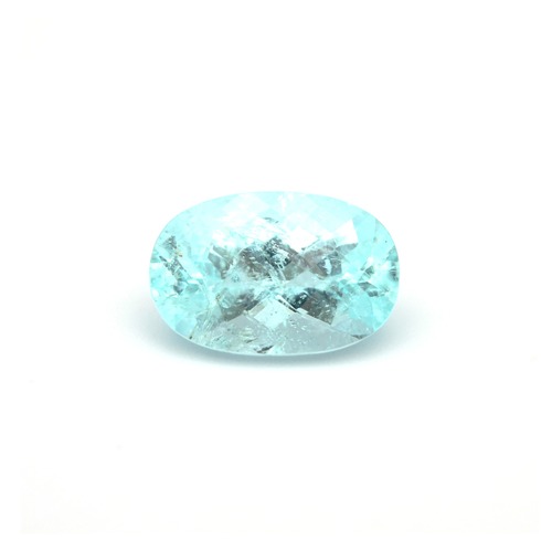 パライバトルマリン 4.981ct Paraiba Tourmaline オーバルカット モザンビーク産 （WEB00041） Gemstone Report(鑑別書)付