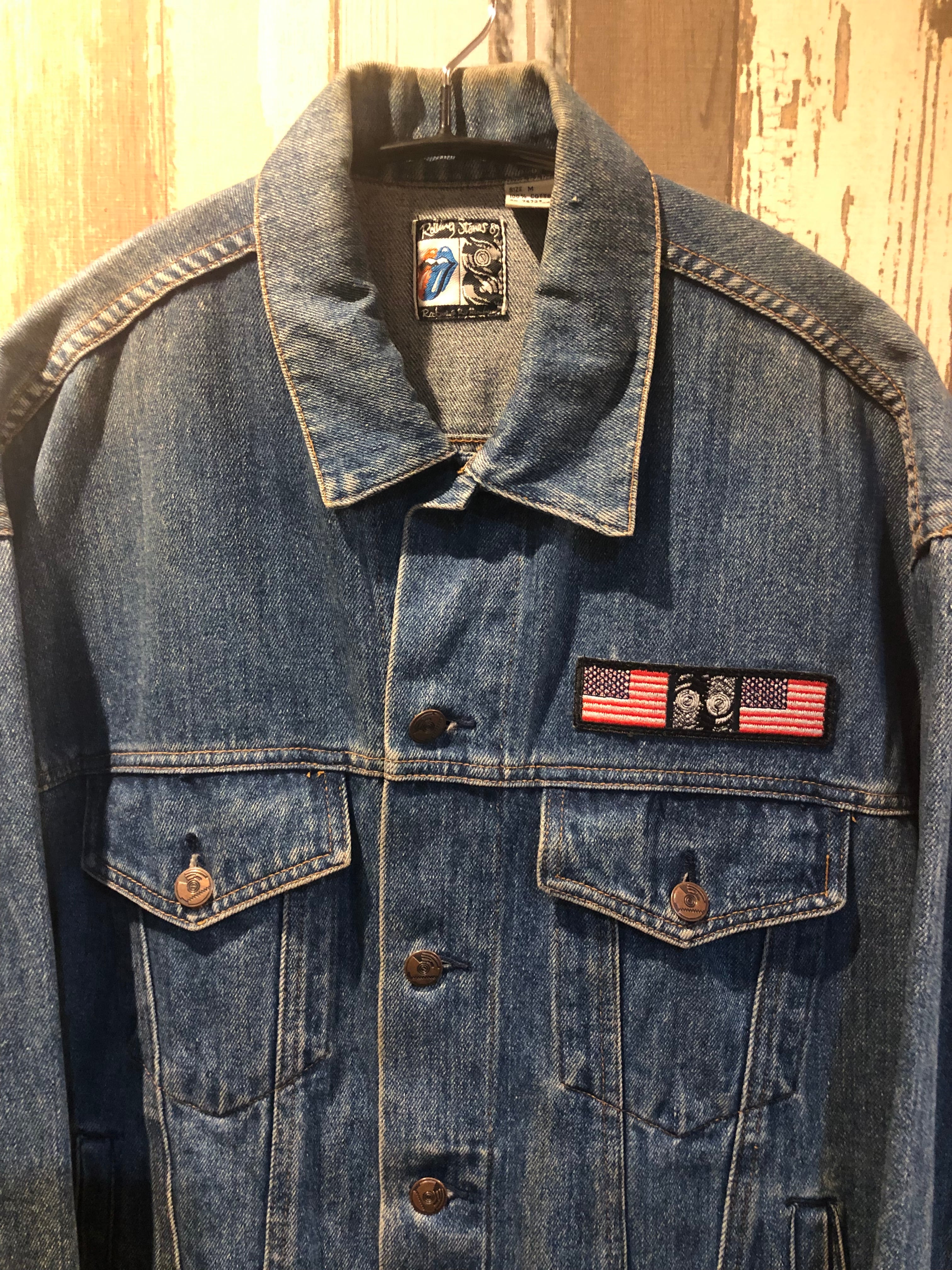 VINTAGE Rolling Stones Tour DENIM JACKET（ヴィンテージ ローリング  