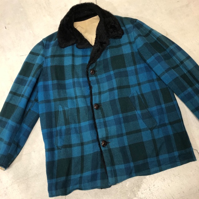 ⊕1940'S PENDLETON WOOL 裏BOA COAT
