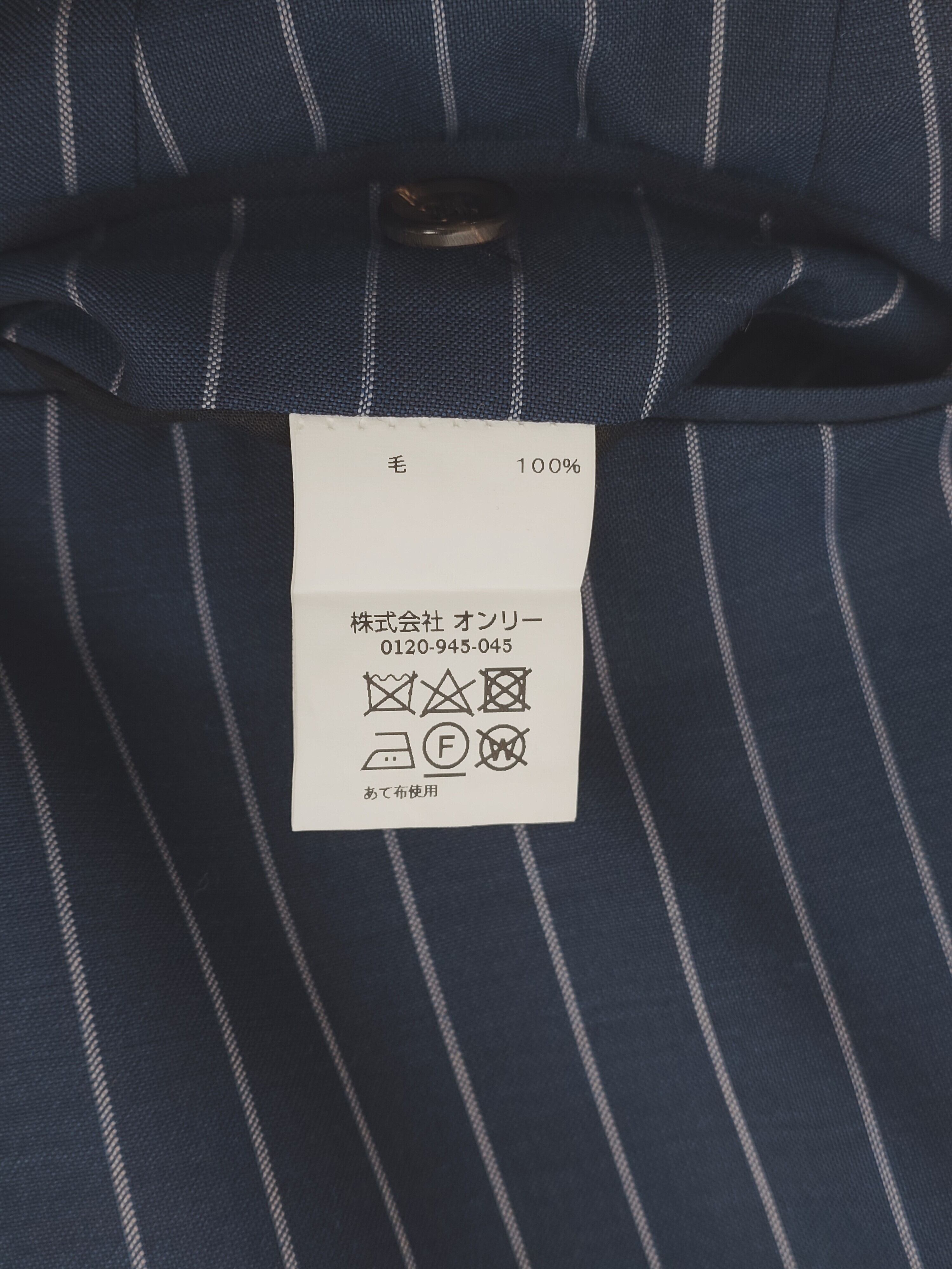 ONLY PREMIO × ドーメル スーツ （S）ブルー ストライプ 36 | SamyColore