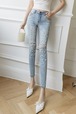 人気スラックスパンツ 2025 春 新しいスタイル ジーンズ レディース スキニーペン シャープで細い
