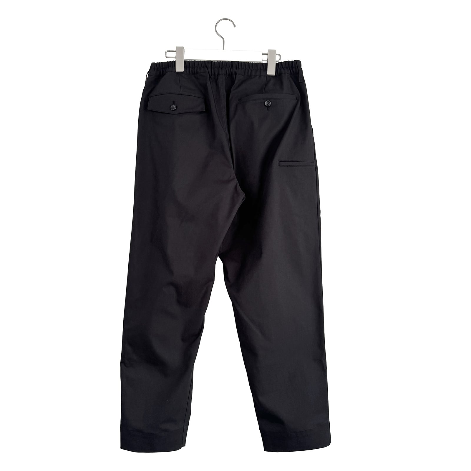 ONE TUCK STRETCH PANTS -BLACK- | 8G SHOOT WEBSTORE