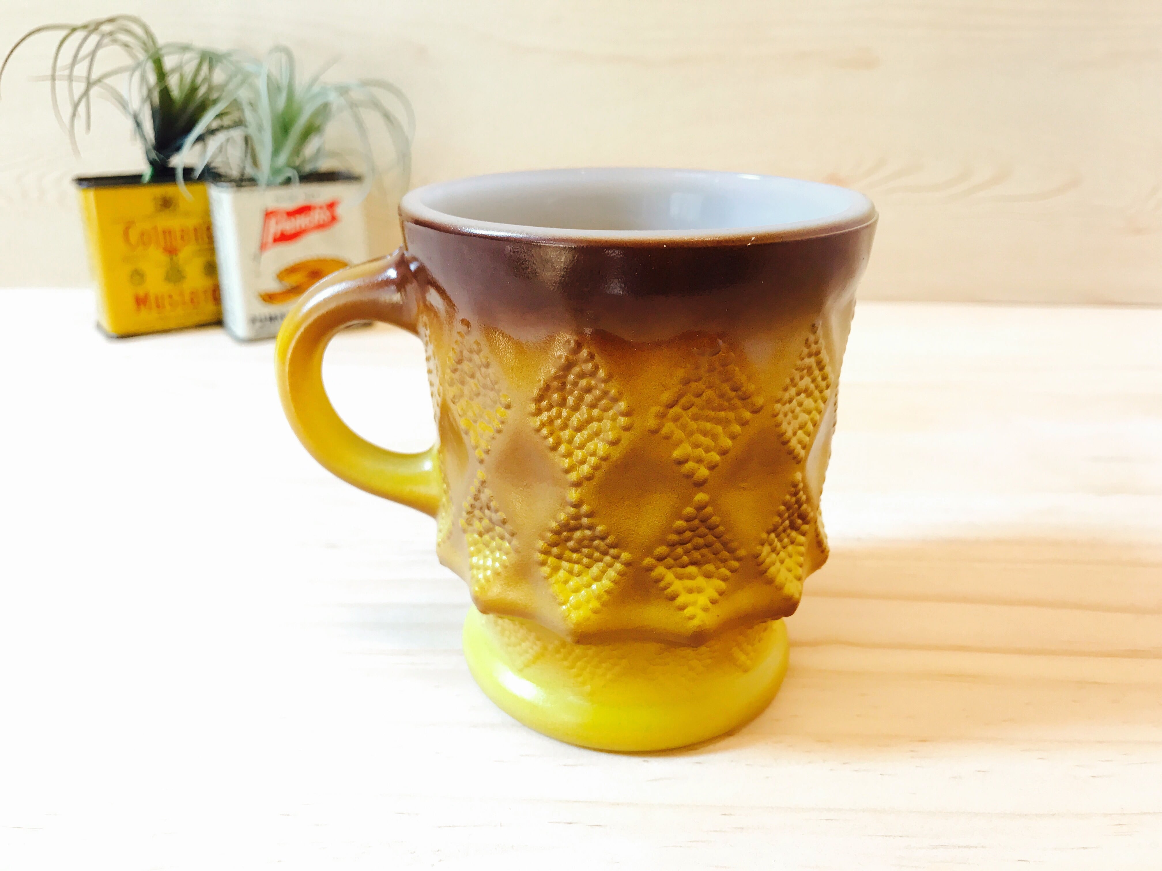 Fire King] ダイヤモンドマグ 