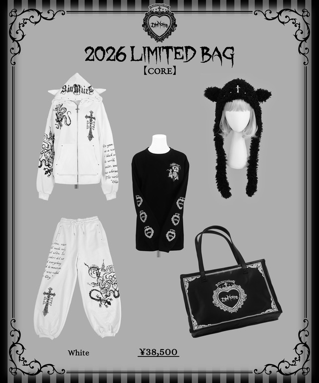 2026 LIMITED BAG【CORE】－Black