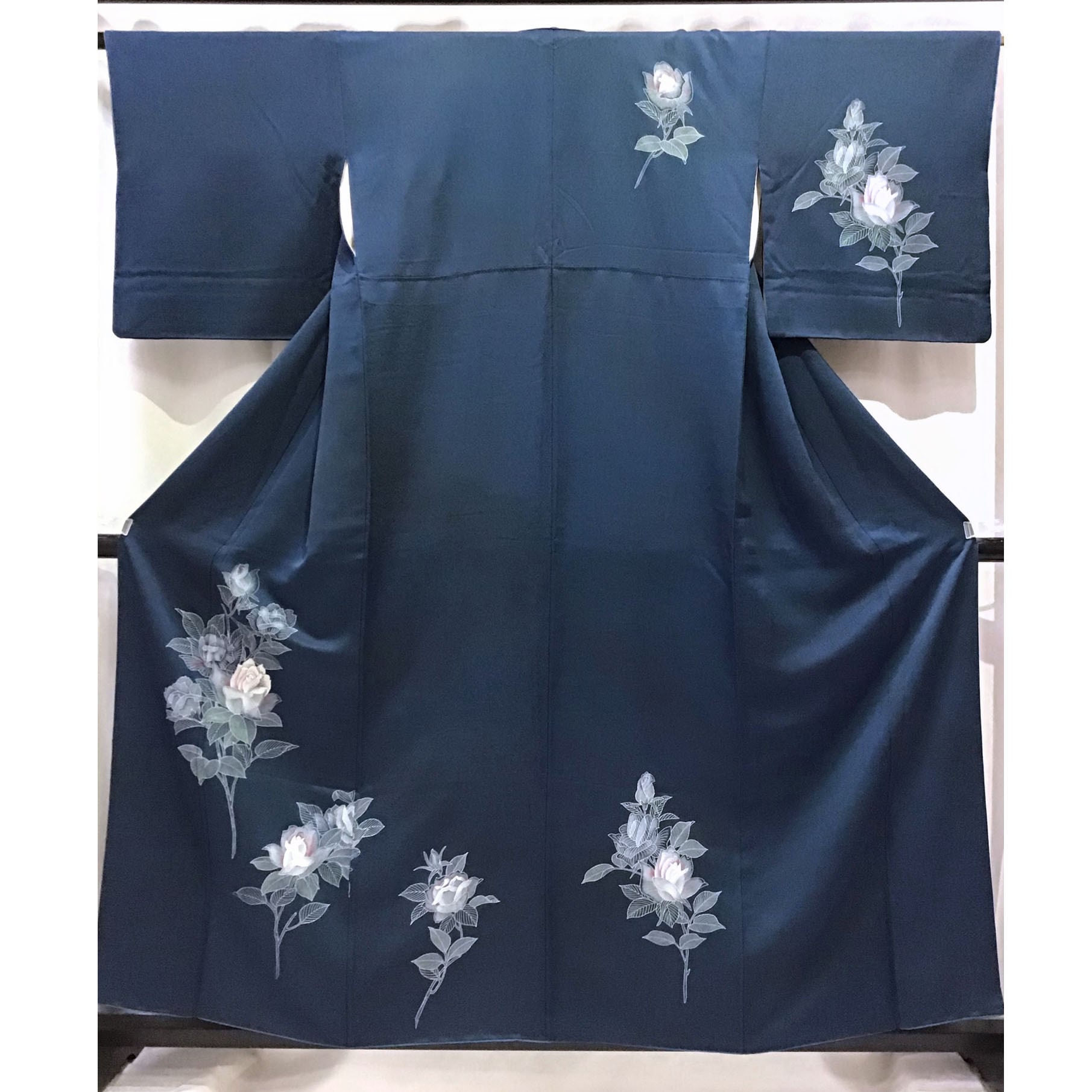 着物・附下・付け下げ・正絹・薔薇・No.200701-1156・梱包サイズ60