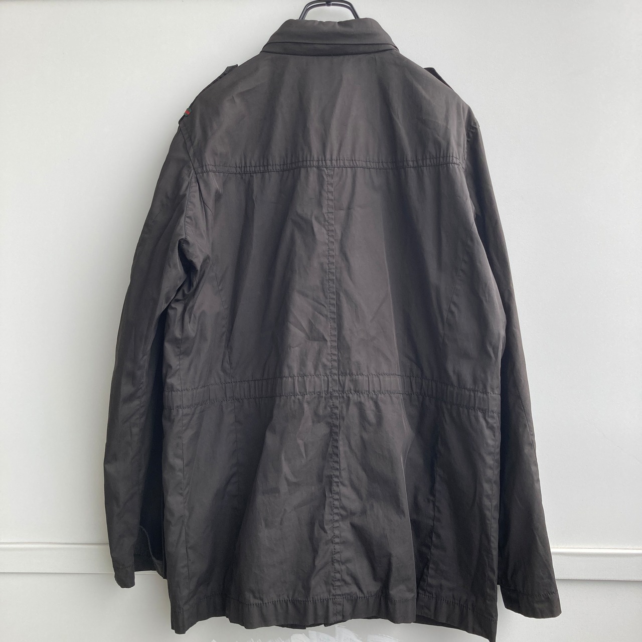 Gucci ミリタリージャケット オリーブ系 画像5