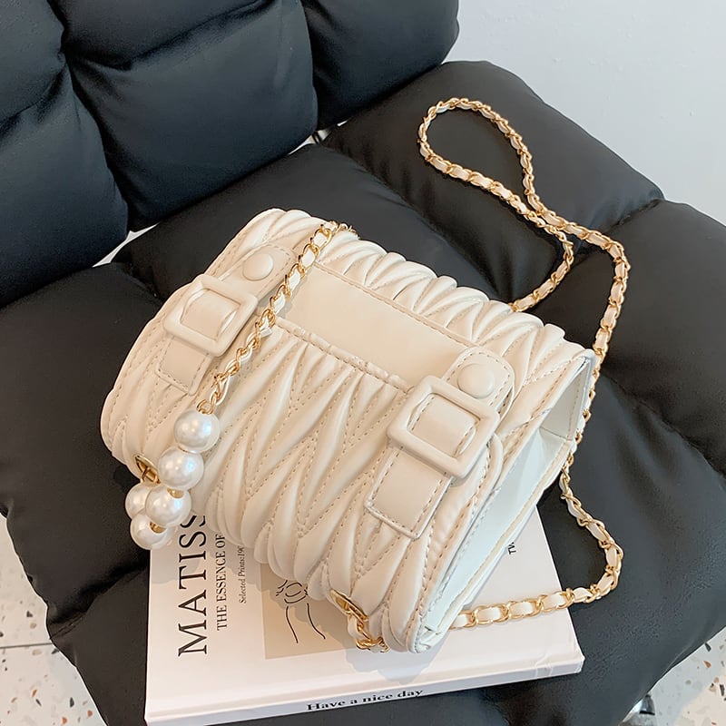 ホワイトチェーン シングル メッセンジャーバッグ Tiancai_Wing_Bag36715035247