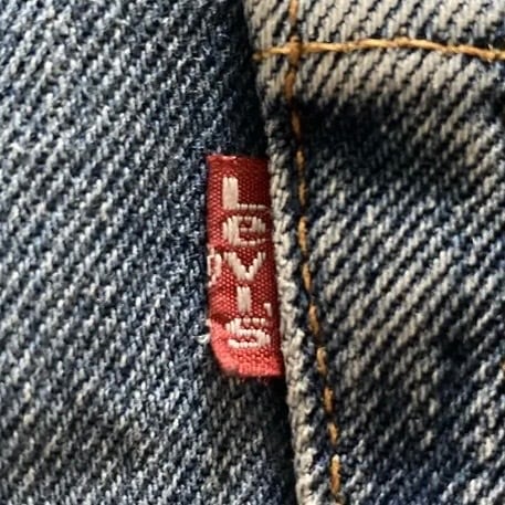 W31 L34】90's US.Levis 501 リーバイス エルパソ工場(524) ボタン裏
