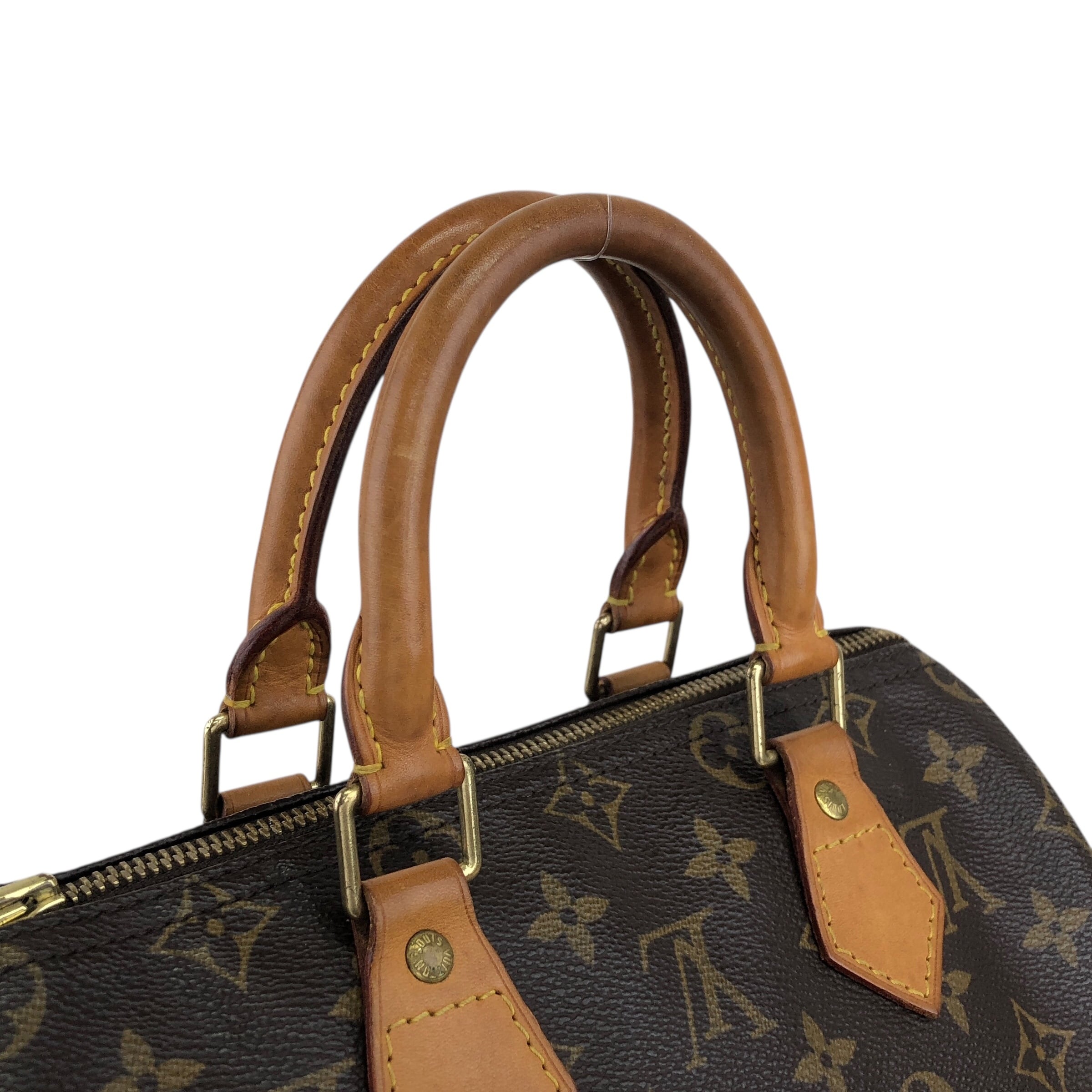 LOUIS VUITTON ルイヴィトン ハンドバッグ ブラウン モノグラム PVC