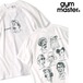 gym master ジムマスター 5.6oz In my heart TEE メンズ 半袖Tシャツ 発泡プリント コットン100% ホワイト