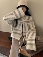 【新作5%OFF・3日間】Merino Wool Layered Cardigan_3colors