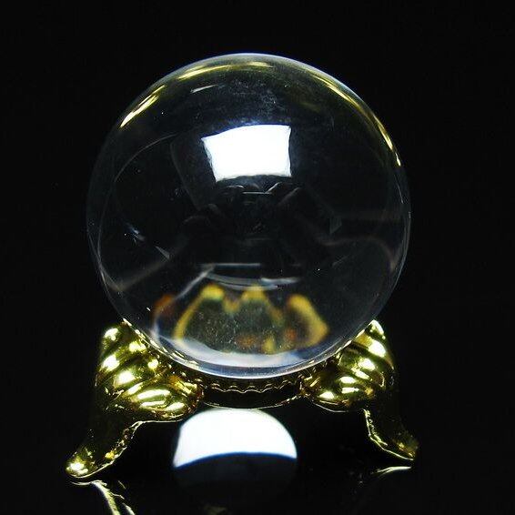 水晶 丸玉 30mm 一点物 141-7689