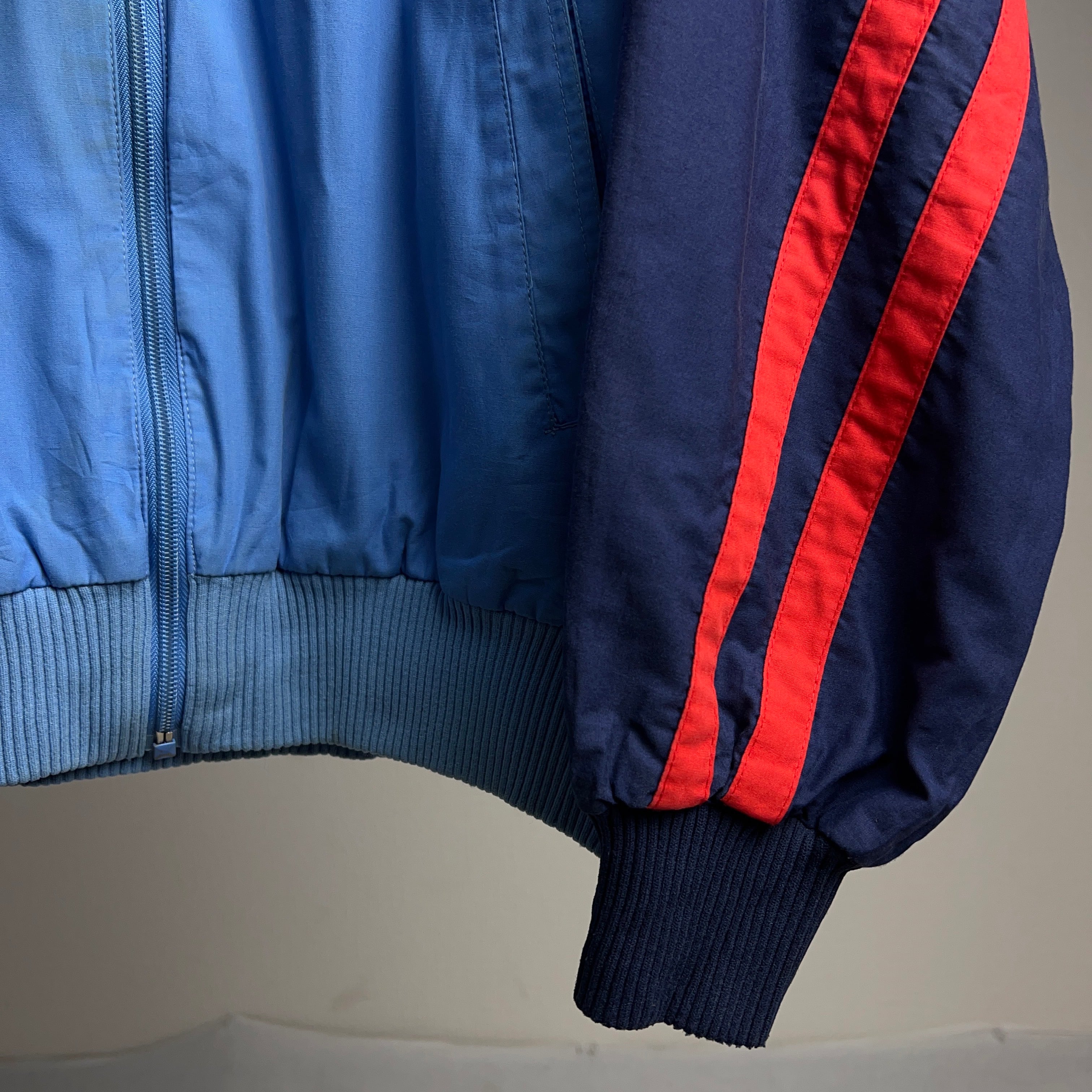 80's~90's adidas TRACK JACKET 80年代 90年代 アディダス トラックジャケット 万国旗タグ【1000A52】【送料無料】