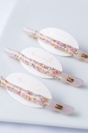 ( ﾊﾞﾚｯﾀ ) 花の小道  wave / ピンク