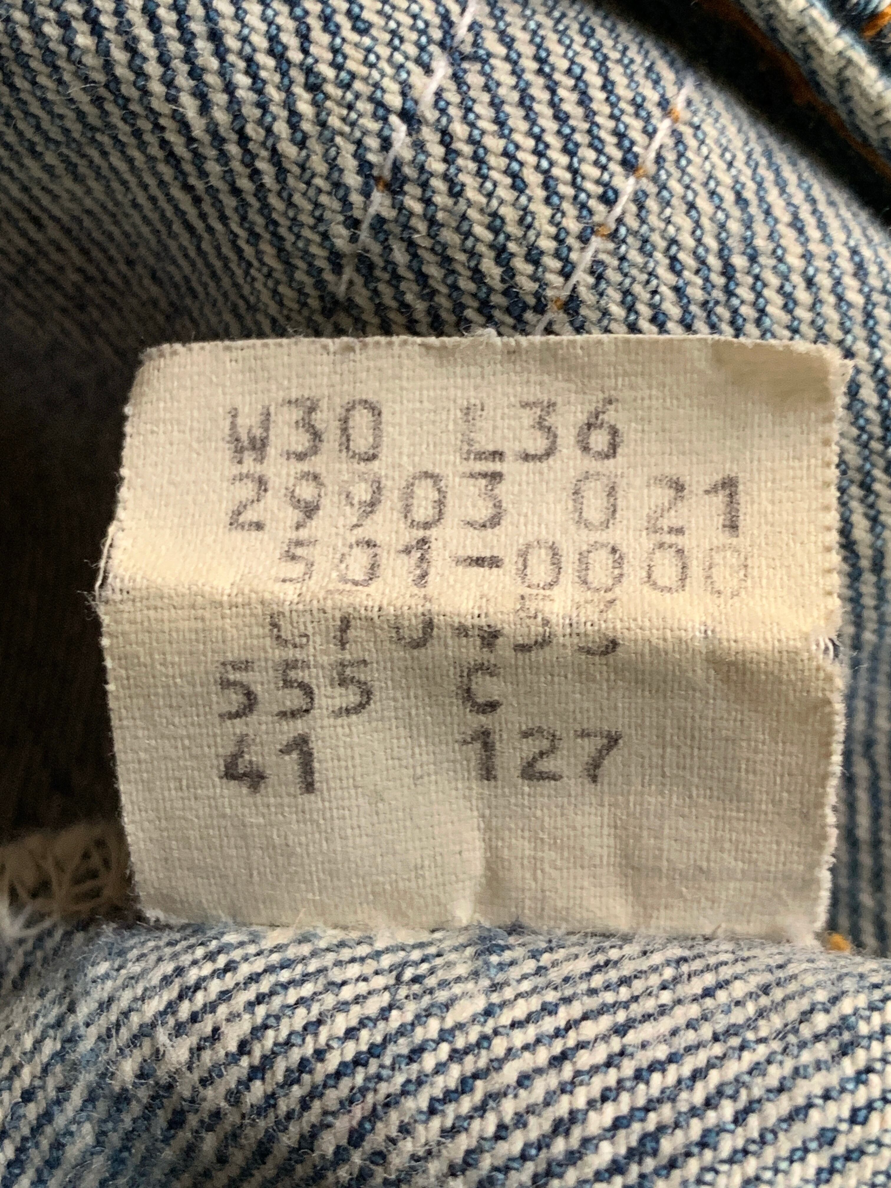 80's Levi's 501 デニムパンツ  バレンシア 良雰囲気 表記(30x36) USA製