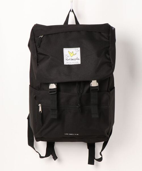 Mark Gonzales (マークゴンザレス) フラップバッグパック リュック ブラック 2G9-61112