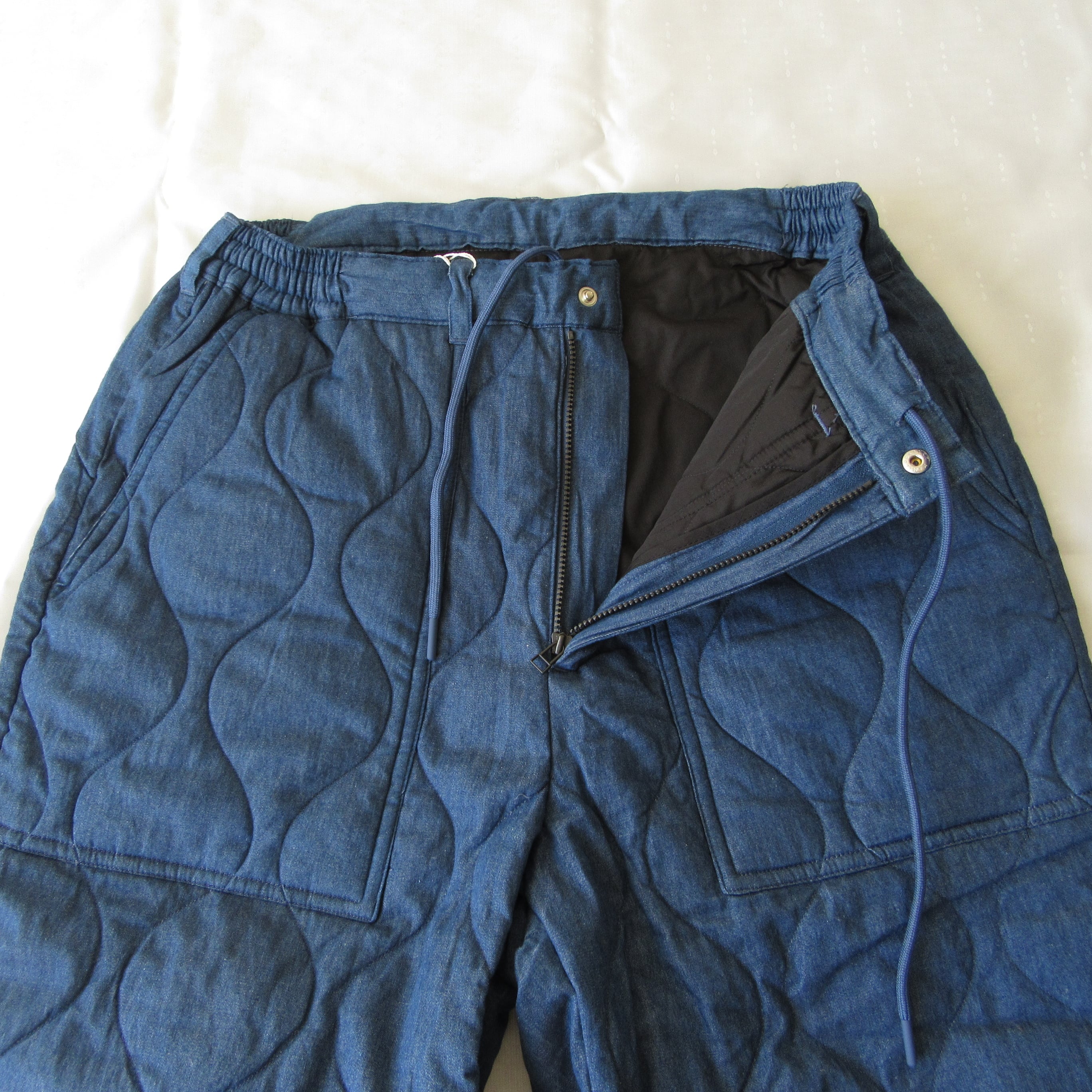 TAION ミリタリーダウンパンツ インディゴデニム | セレクトショップen