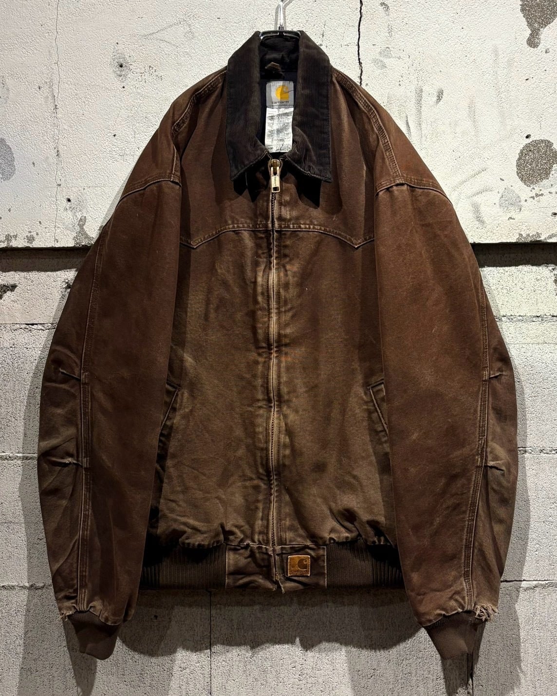 BAREKAT ヴィンテージ ジャケット Caka otto】“Carhartt” Good Fade Brown Color Vintage Santa Fe