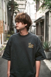 4.5 TATAMI EMPIRE short sleeve T (Dark gray) -あとがき-