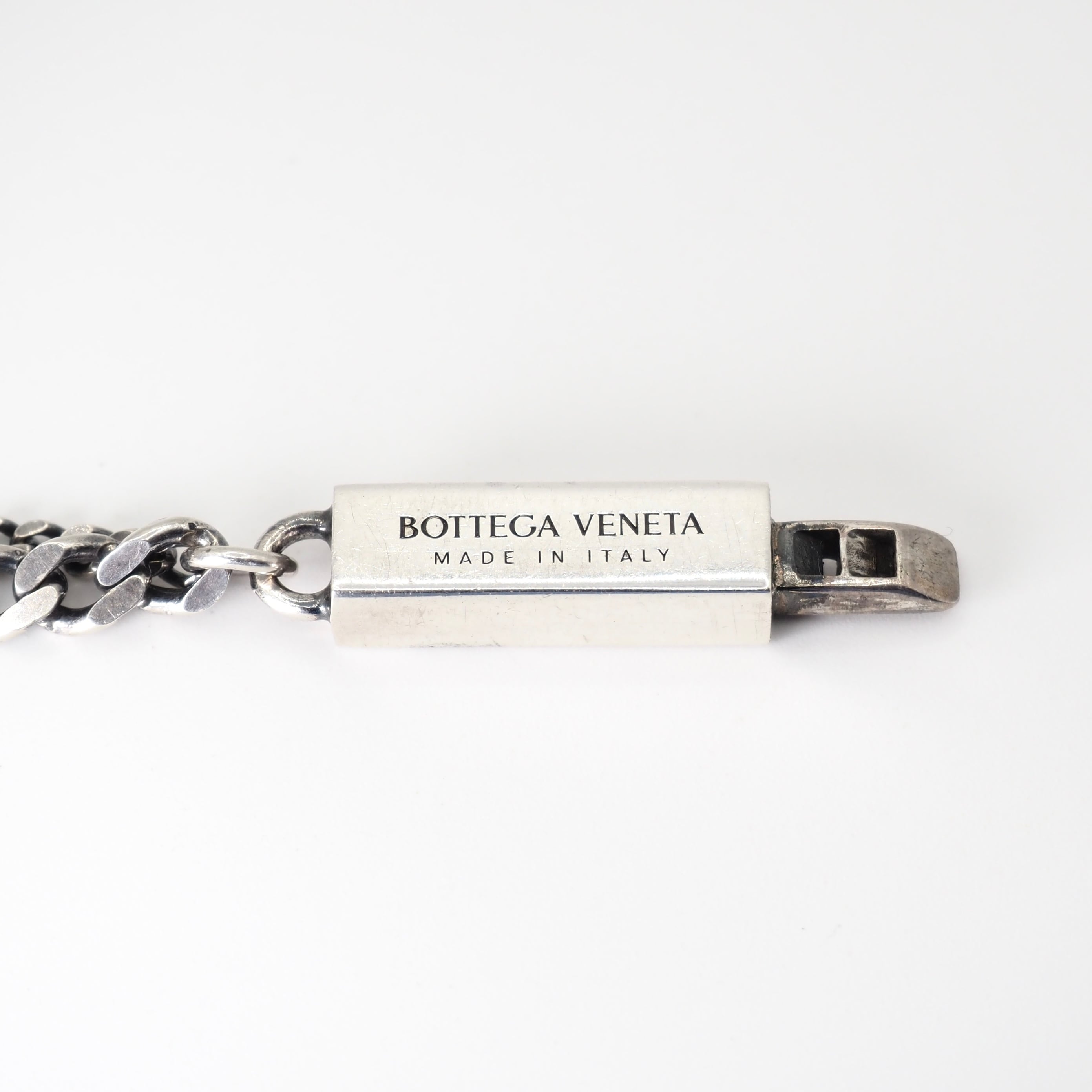 BOTTEGA VENETA ダブル喜平チェーンブレスレット シルバー925 ボッテガ