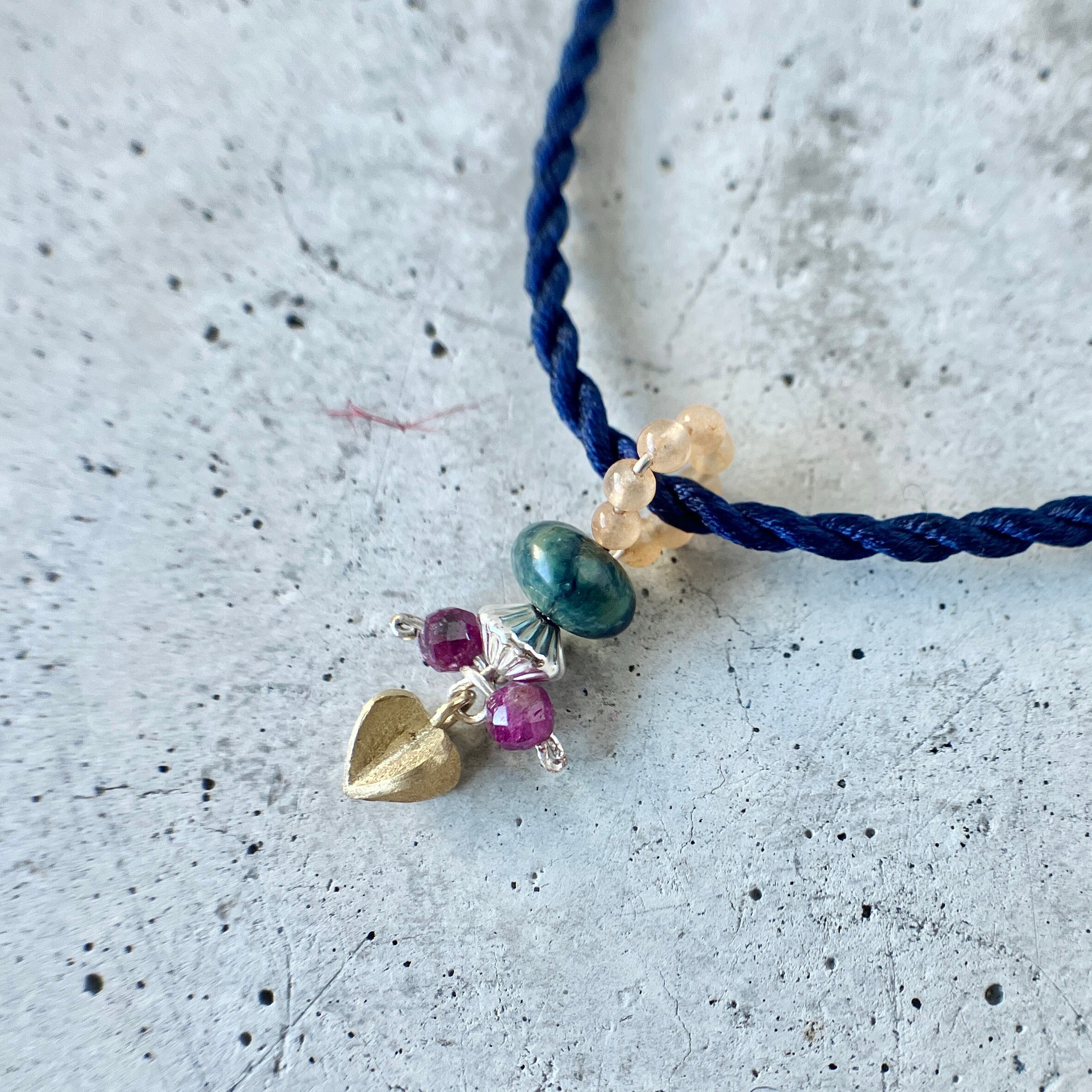 きらめきペンダントトップ（オレンジ）