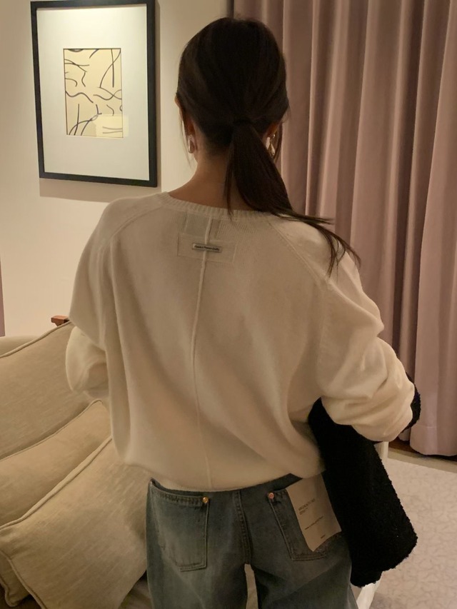 (予約) signature / Mud knit 4color