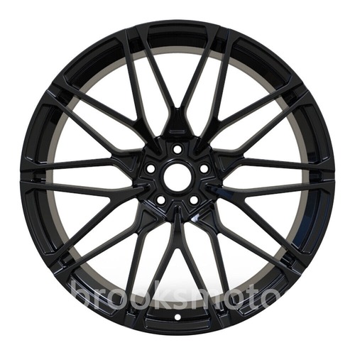 22インチ グロス ブラック スタイル 鍛造 ホイール BMW F91 F92 M8 22X9.5 22X11 BRN-1824