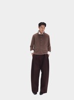 Nothingnoth 25AW Multi-pleated Wide Pants