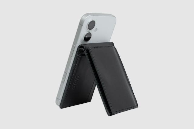 スマホスタンドになるマグネット財布「PRESSo Mag」