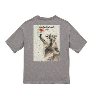 アラスカン・マラミュート　ビックシルエットTシャツ