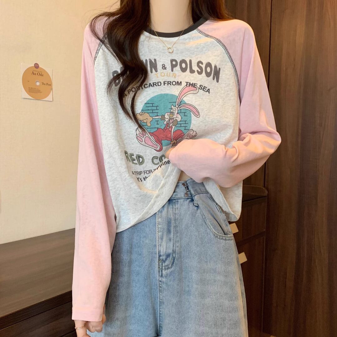 Retro Dopamine Raglan Tee (CF080)