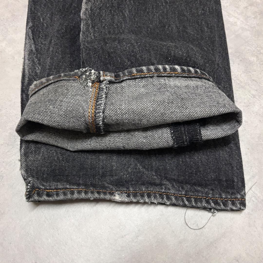 リーバイス501 Levis W34 ブラックデニム 古着 ボトム 21075 リーバイス501 Levis W34 ブラックデニム 古着 ボトム 21075 | fuufu