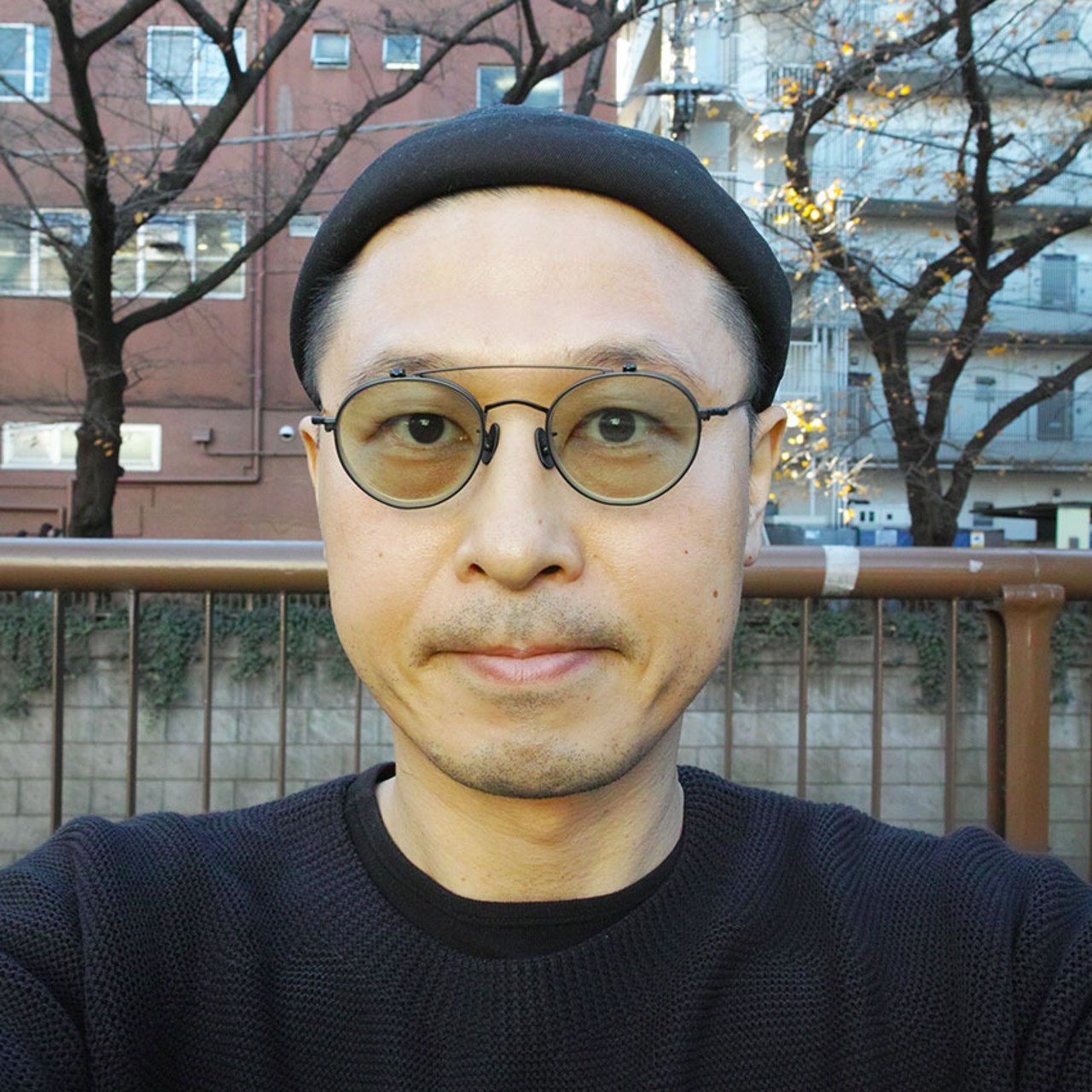 A.D.S.R. / LARS 01(b) / MatteBlack - Clear Green Flat lenses 