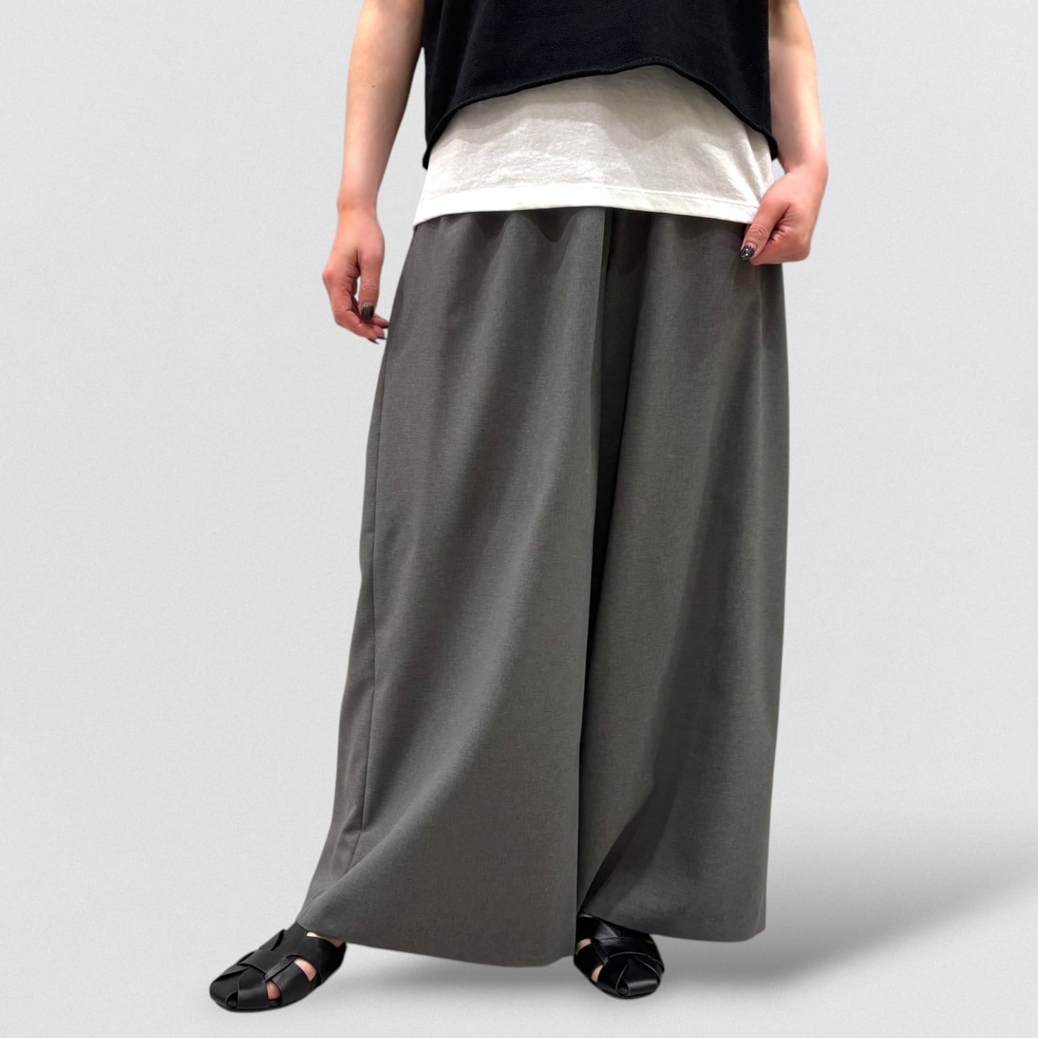 mizuiro ind wide easy pants | CoCo Cuore
