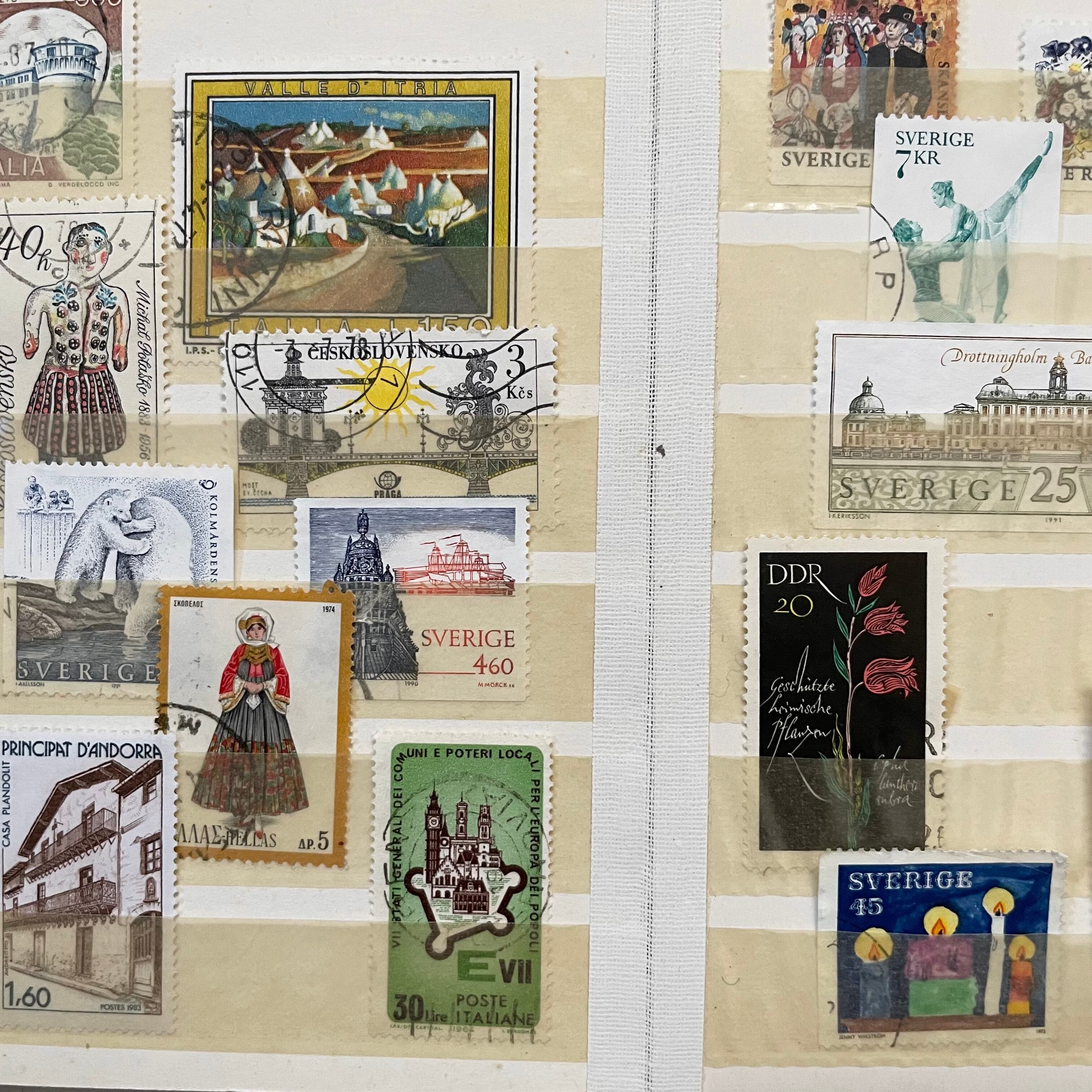 39枚の切手と切手帳3