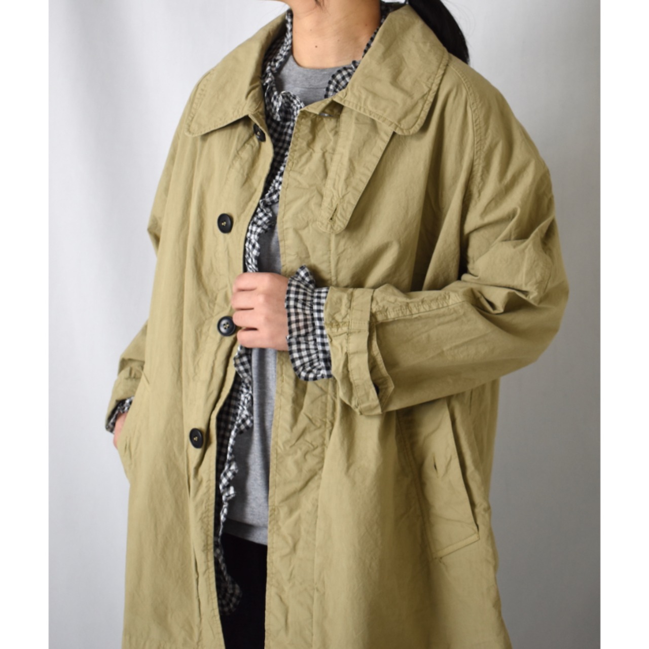 HTS(エイチティーエス) BALMACAAN SHORT COAT バルマカーンショートコート