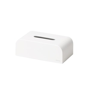 【在庫処分】ideaco(イデアコ) ソフトパック 袋 専用 ティッシュボックス 幅22?奥行12?高さ8cm Tissue Case SP white (ティッシュケース エスピー ホワイト)