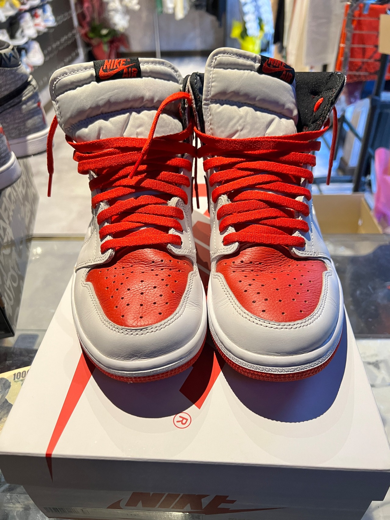 NIKE AIR JORDAN 1 RETRO HI OG "HERITAGE"  US10/28cm