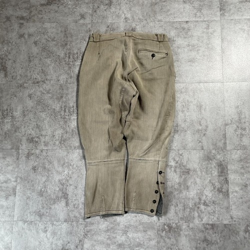 50-60s La Favorite コットンピケ ホワイト パンツ 詳細写真3