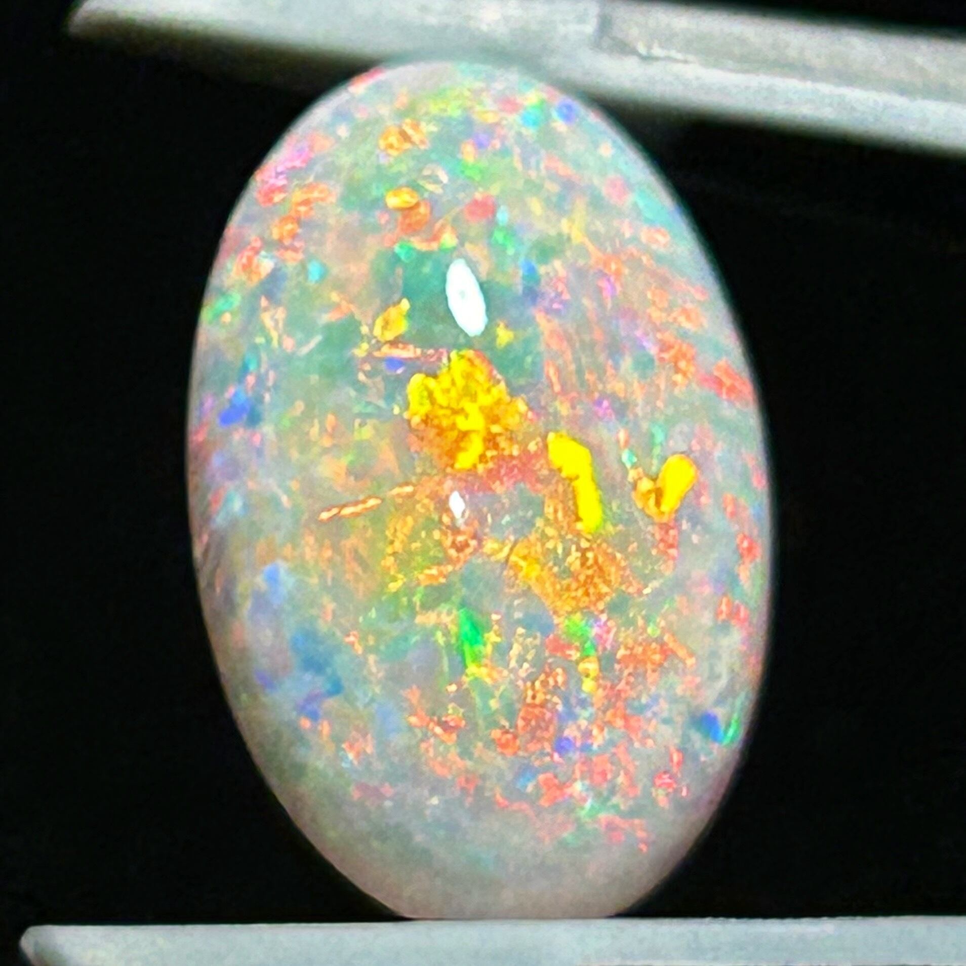 天然ホワイトオパール ( 実物綺麗 8.4 ct ) | staropals.official.ec