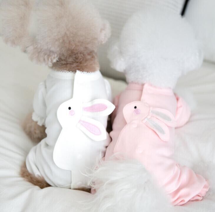 《予約》№2101753 うさちゃんロンパース