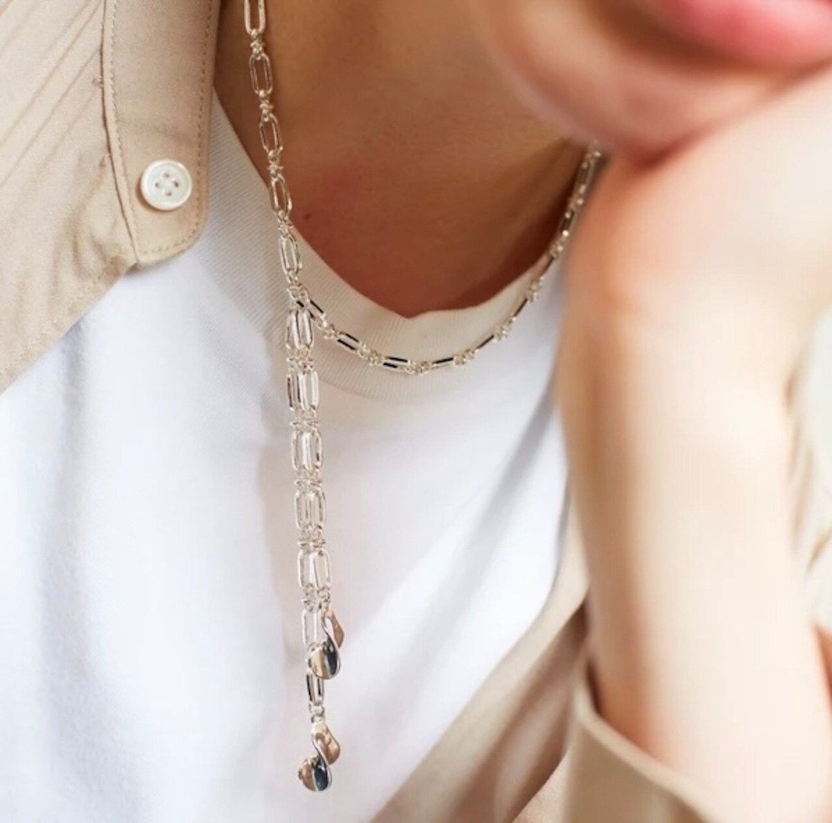 Nuance Ribbon Necklace | onesea